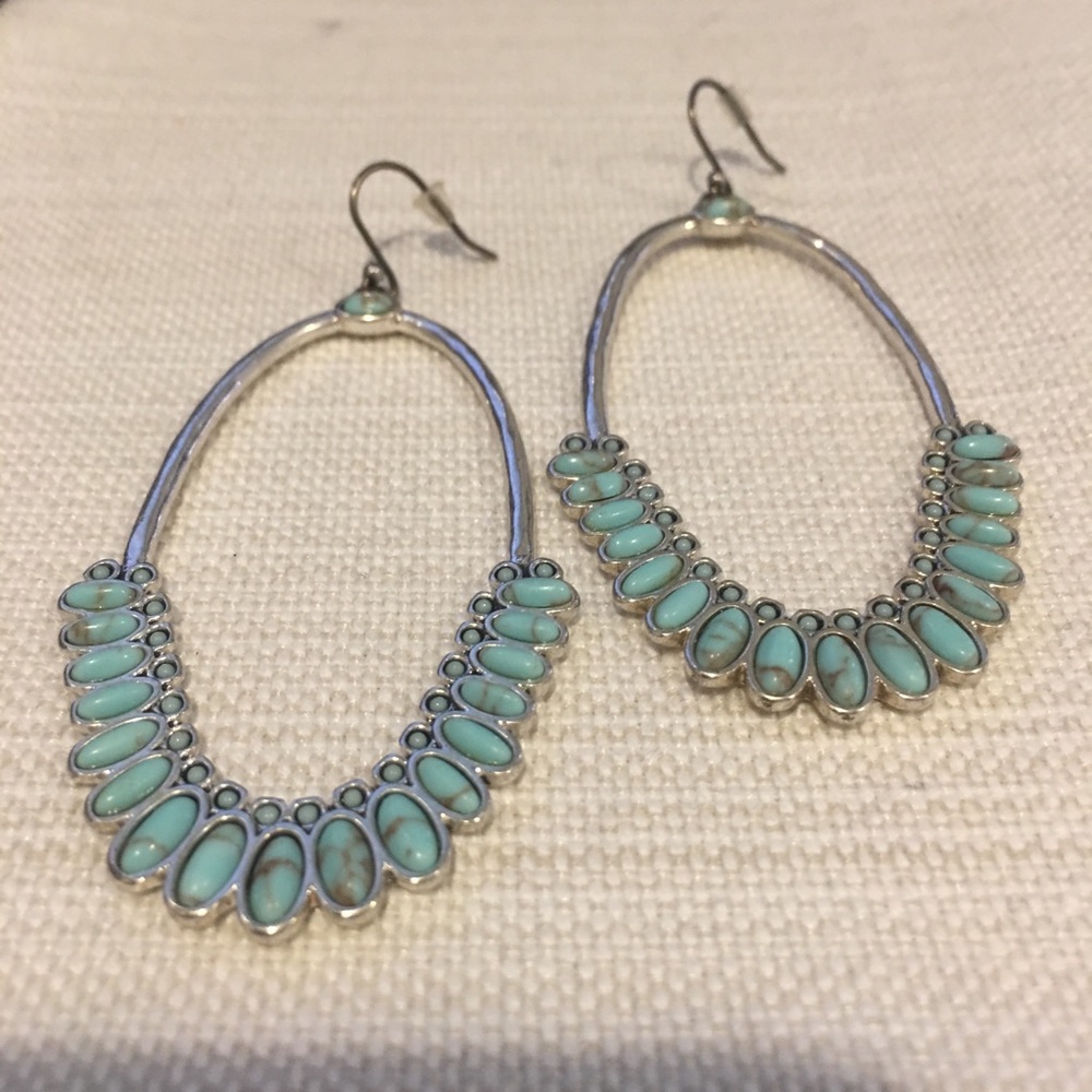 Lucky Brand Boho Turquoise Earrings